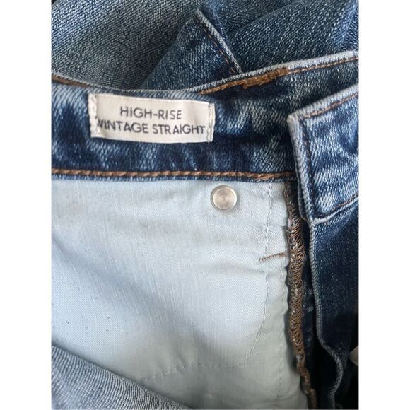 J. Crew High Rise Vintage Straight Leg Jeans‎ Size 4/27 - Picture 4 of 6